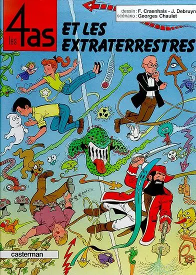 Les 4 as. Vol. 30. Les 4 as et les extraterrestres