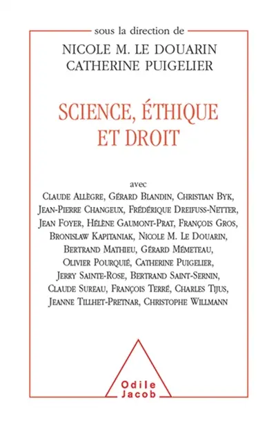 Science, éthique et droit