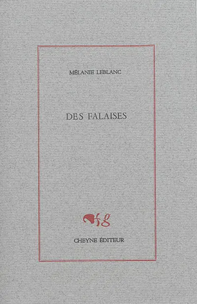 Des falaises