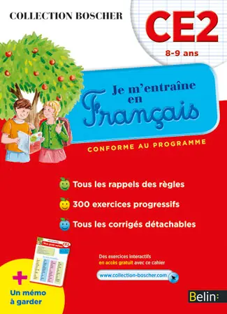 Je m'entraîne en français : CE2, 8-9 ans