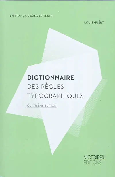 Dictionnaire des règles typographiques