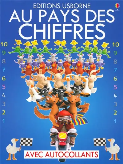 Au pays des chiffres avec autocollants