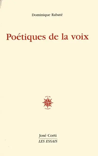 Poétiques de la voix