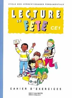Lecture en fête, CE1 : cahier d'exercices