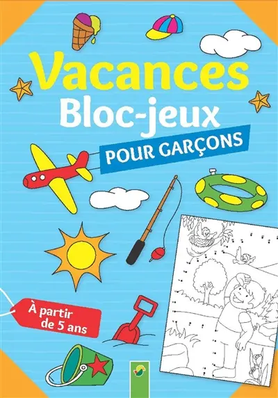 Vacances : bloc-jeux pour garçons