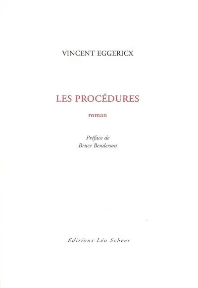 Les procédures