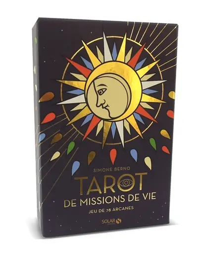 Tarot de missions de vie : jeu de 78 arcanes