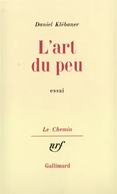 L'Art du peu