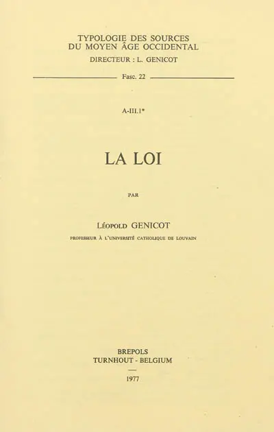 La loi