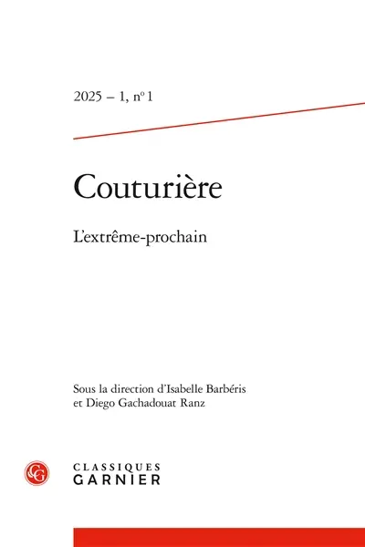Couturière, n° 1. L'extrême-prochain