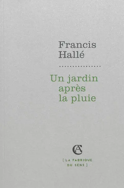 Un jardin après la pluie