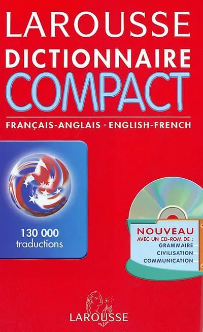 Dictionnaire compact français-anglais, anglais français. Larousse concise dictionary : french-english, english-french
