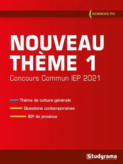 Révolutions : concours commun IEP 2021 : questions contemporaines