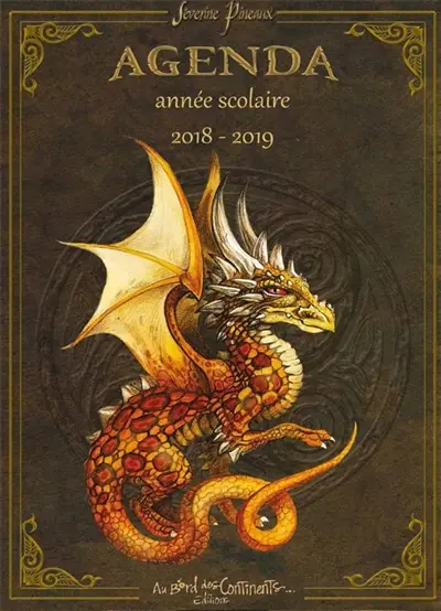 Agenda scolaire 2018-2019 : les dragons