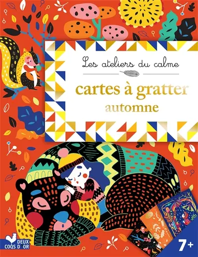 Automne : cartes à gratter