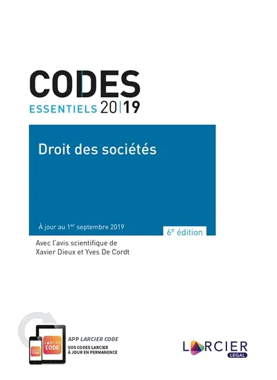 Droit des sociétés 2019