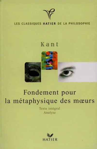 Fondement pour la métaphysique des moeurs