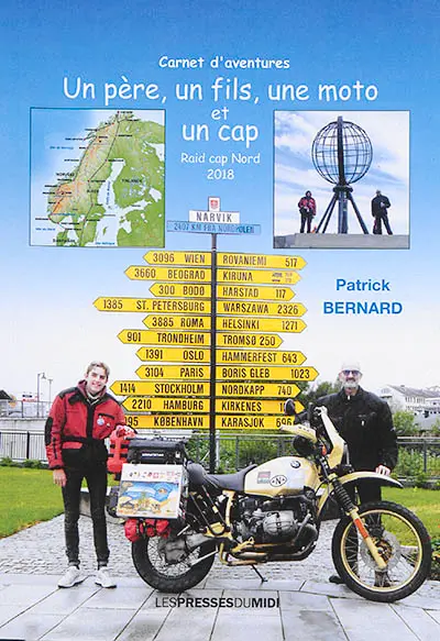 Un père, un fils, une moto et un cap : raid cap Nord 2018