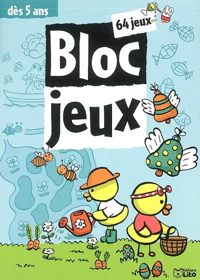 Bloc-jeux : 64 jeux, à partir de 5 ans