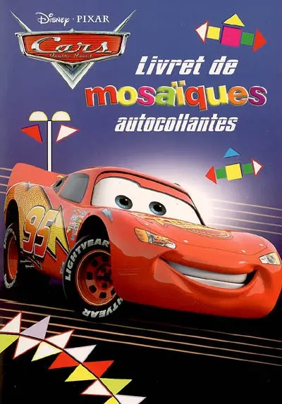 Cars : livret de mosaïques autocollantes