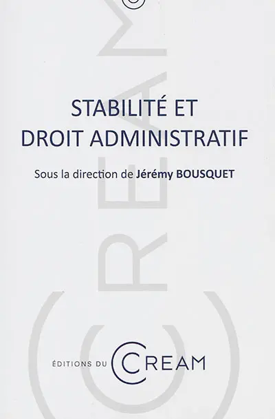 Stabilité et droit administratif