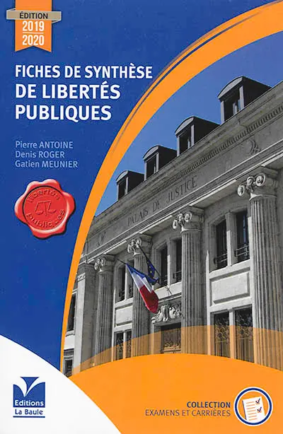 Fiches de synthèse de libertés publiques