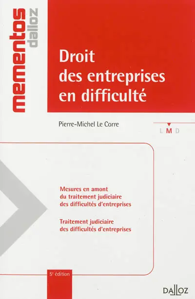 Droit des entreprises en difficulté