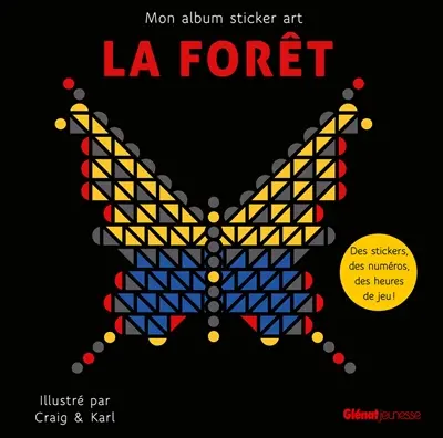 La forêt : mon album sticker art