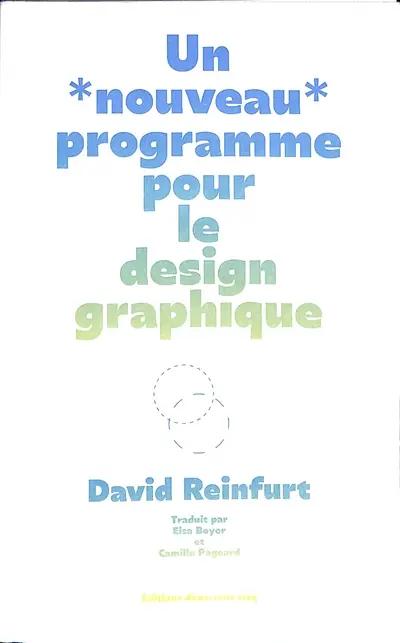 Un nouveau programme pour le design graphique