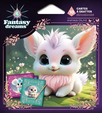 Animaux câlins : 10 cartes à gratter étincelantes