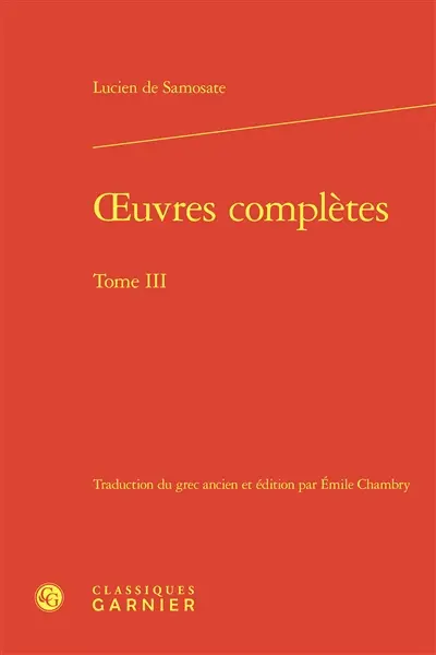Oeuvres complètes. Vol. 3