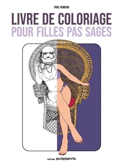 Livre de coloriage pour filles pas sages