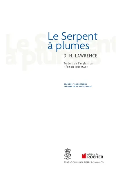 Le serpent à plumes