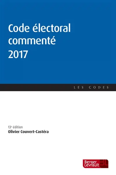 Code électoral commenté 2017