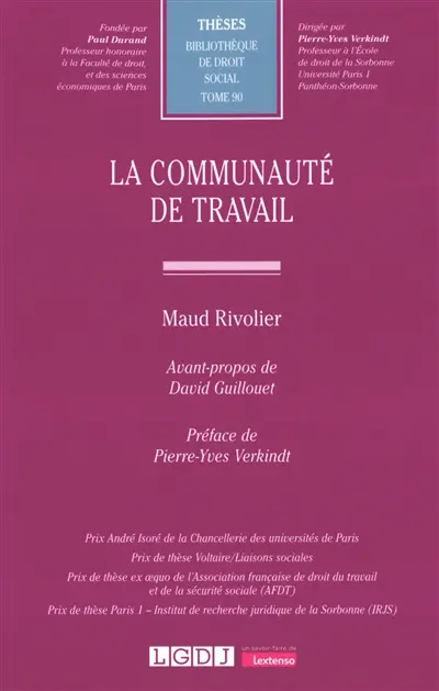 La communauté de travail