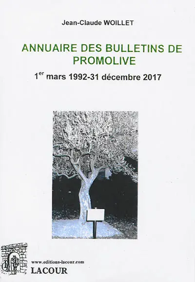 Annuaire des bulletins de Promolive : 1er mars 1992-31 décembre 2017