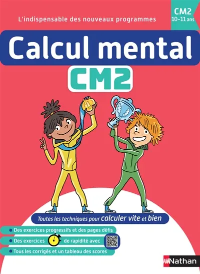 Calcul mental CM2 : 10-11 ans