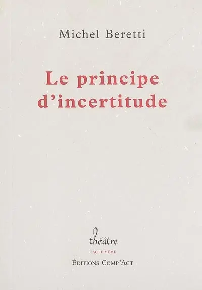 Le principe d'incertitude