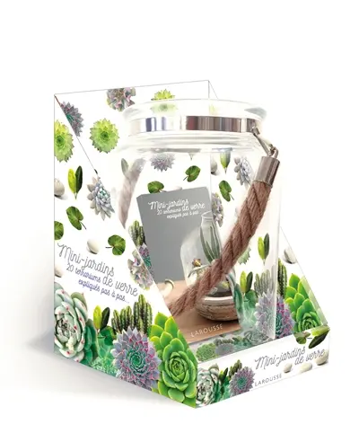 Mini-jardins de verre : 12 terrariums expliqués pas à pas