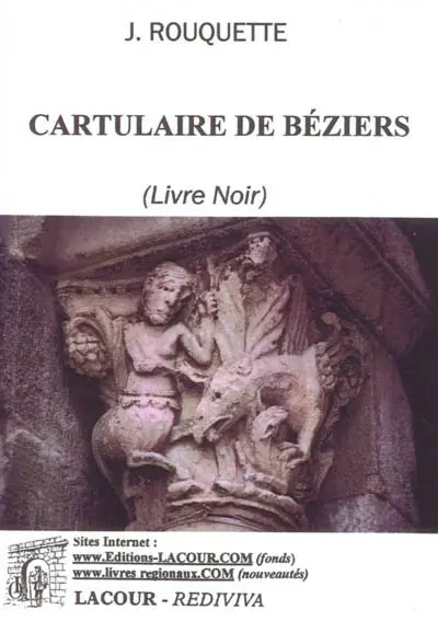 Cartulaire de Béziers : Livre noir
