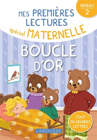 Boucle d'or : tout en grandes lettres