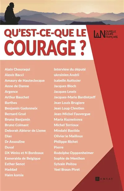 La nouvelle équipe française, n° 2. Qu'est-ce que le courage ?