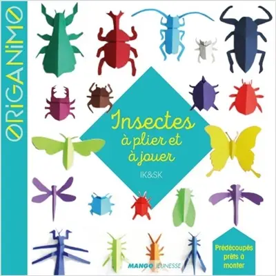 Insectes à plier et à jouer : prédécoupés prêts à plier