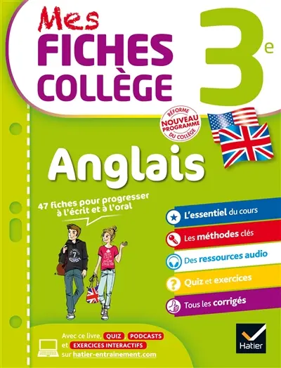 Anglais 3e, cycle 4