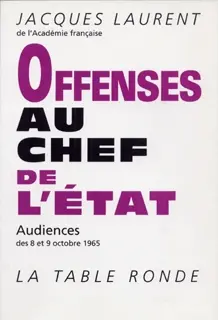 Offenses au chef de l'Etat