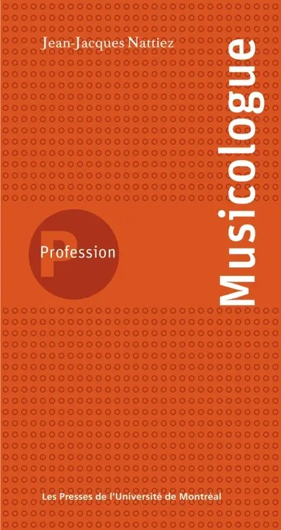 Profession, musicologue