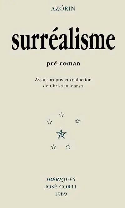 Surréalisme : pré-roman