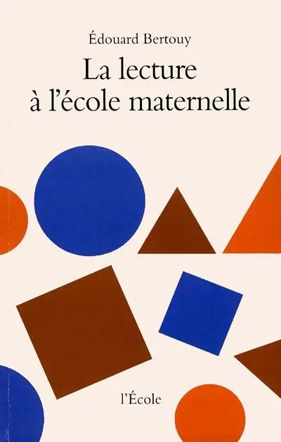 La Lecture à l'école maternelle