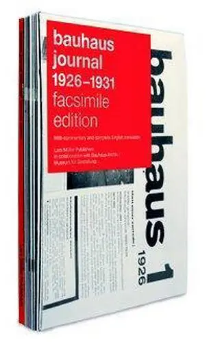 Bauhaus Zeitschrift 1926-1931 Facsimile Edition