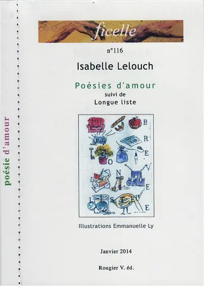 Ficelle, n° 116. Poésie d'amour. Longue liste